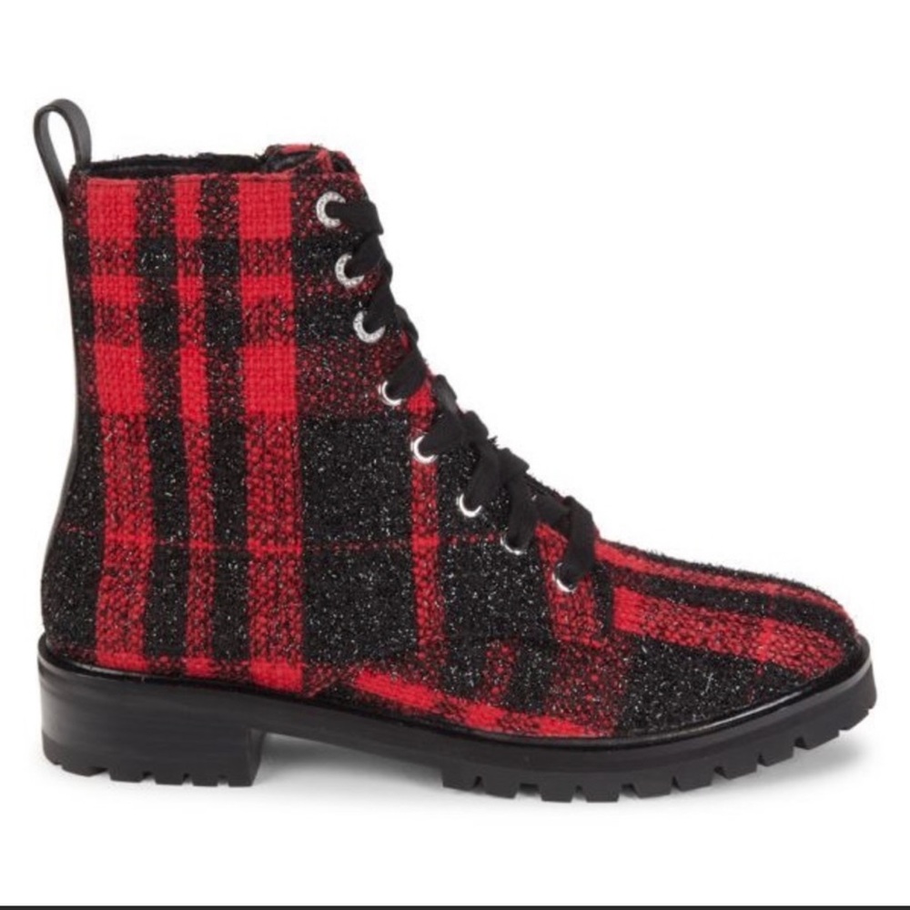 Kate Spade Jemma Check Booties